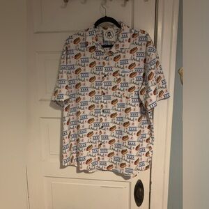 Tropical Bros X Barstool Chicago Hot Dog Hawaiian Shirt-XL